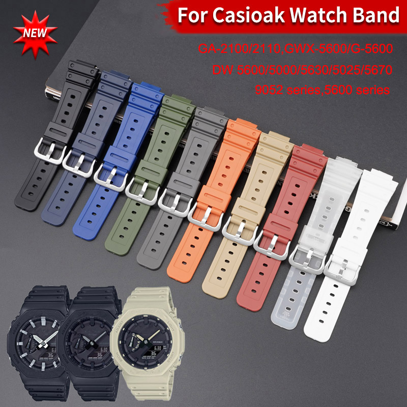 Casio Watch G-Shock Ga-2100 - Tali Jam Tangan karet สำหรับ Casio