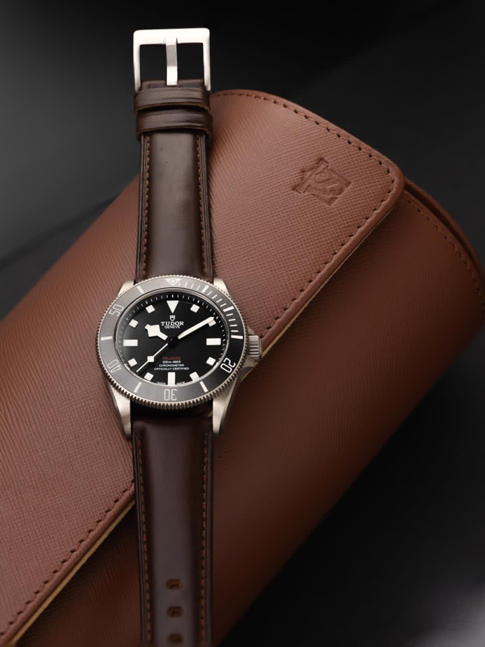 Suede Strap Watch - เฮมซุตสายนาฬิกาหนังแท้ QUICK RELEASE ทำด้วยมือ HORWEEN สายรัดข้อมือหนังวัว