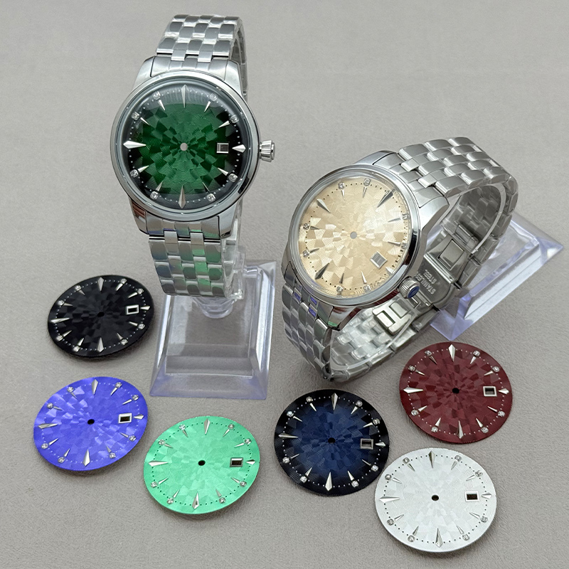 Seiko Watch Presage - ตัวเรือนนาฬิกาแบบกลไกขนาด 40 มม. สีเงิน Presage Cocktail