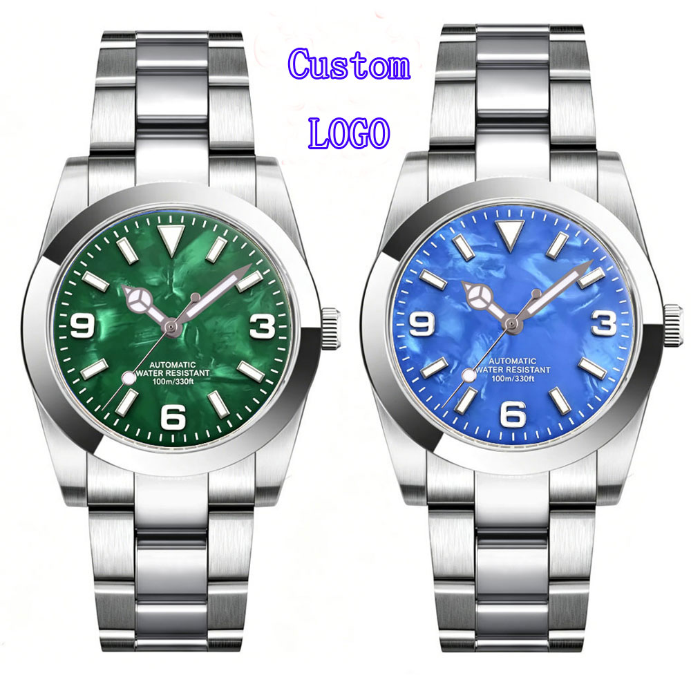 Stainless Bracelet Diver - นาฬิกาโลโก้สั่งทำพิเศษ ขนาด 36 มม. 39 มม.