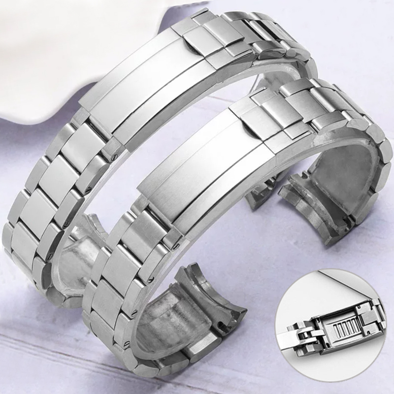 Rolex Watch Submariner - 20 มม. 21 มม. สร้อยข้อมือโลหะสำหรับสายนาฬิกาสแตนเลส Oyster