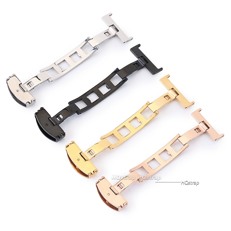 316L สแตนเลสผีเสื้อหัวเข็มขัดน - Butterfly Clasp Deployant บทวิจารณ์และราคา
