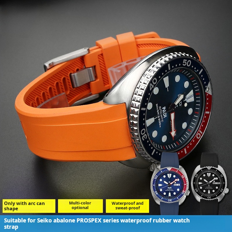 20 มม.22 มม.สายยางสําหรับ Seik - Seiko Watch Prospex บทวิจารณ์และราคา