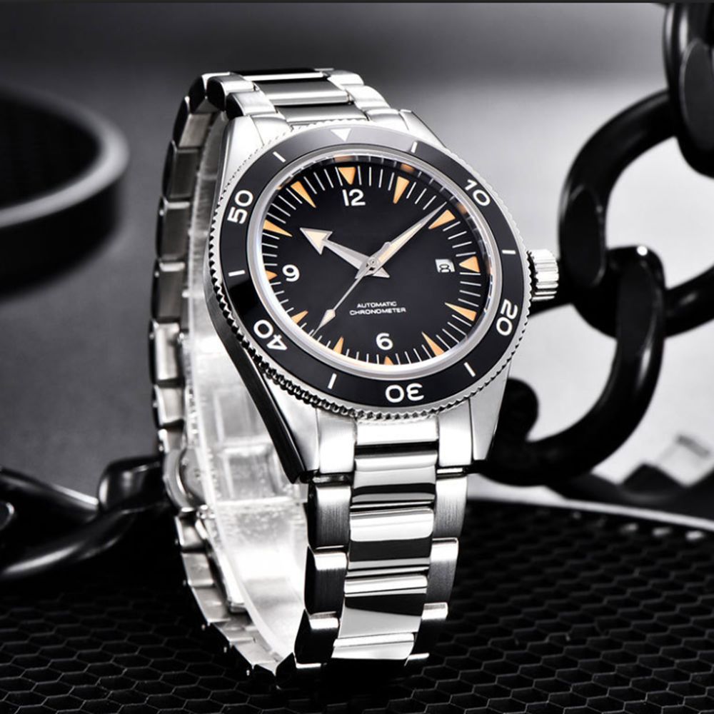 โลโก้ที่กําหนดเอง NH35 นาฬิกา  - Seiko Watch Prospex บทวิจารณ์และราคา