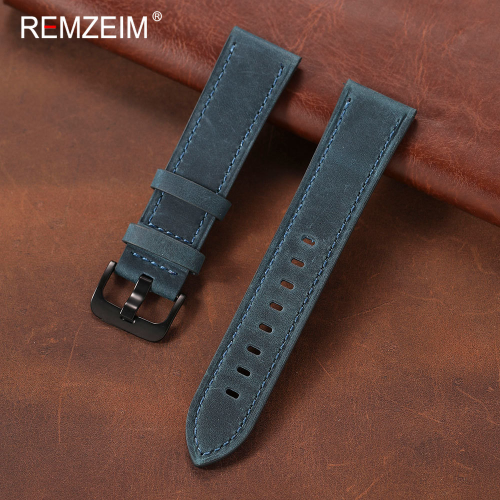 สายนาฬิกาหนังแท้ลายคลาสสิคสำหร - Suede Strap Watch บทวิจารณ์และราคา