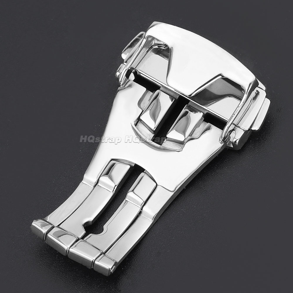 16 มม.18 มม.20 มม.สแตนเลสสตีลน - Butterfly Clasp Deployant บทวิจารณ์และราคา