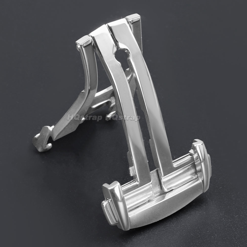16 มม.18 มม.20 มม.สแตนเลสสตีลน - Butterfly Clasp Deployant บทวิจารณ์และราคา