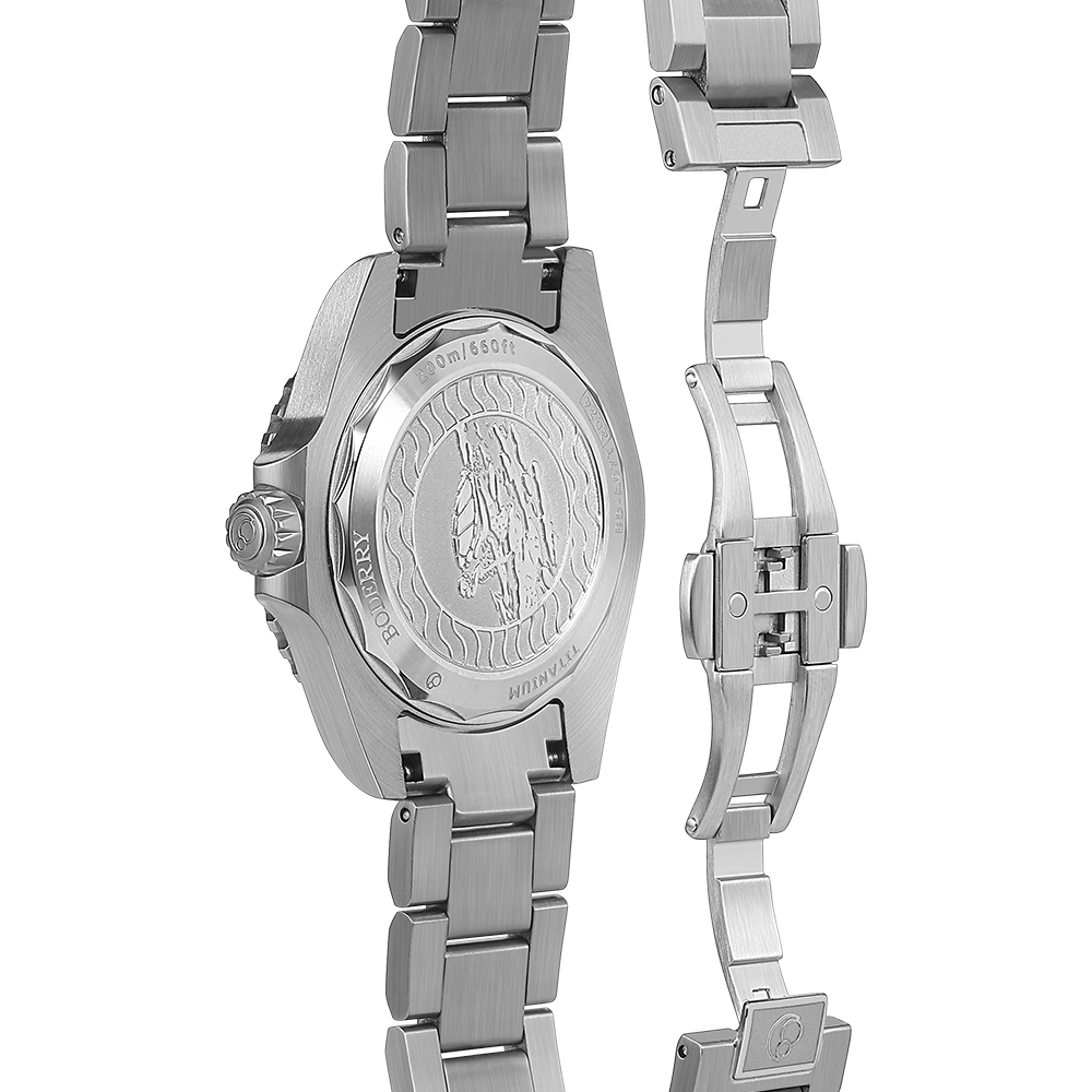 Boderry Titanium Diver นาฬิกาอ - Seiko Watch Prospex บทวิจารณ์และราคา