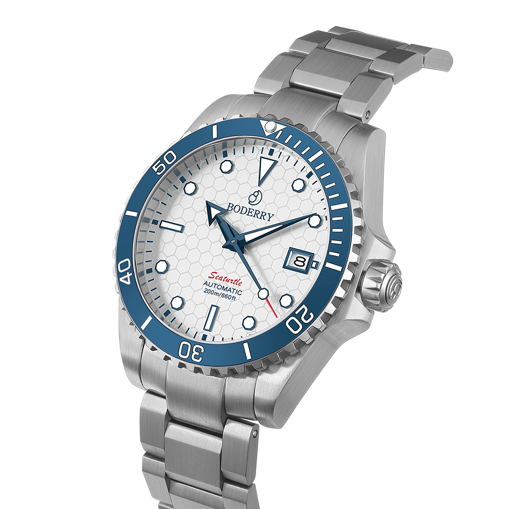 Boderry Titanium Diver นาฬิกาอ - Seiko Watch Prospex บทวิจารณ์และราคา