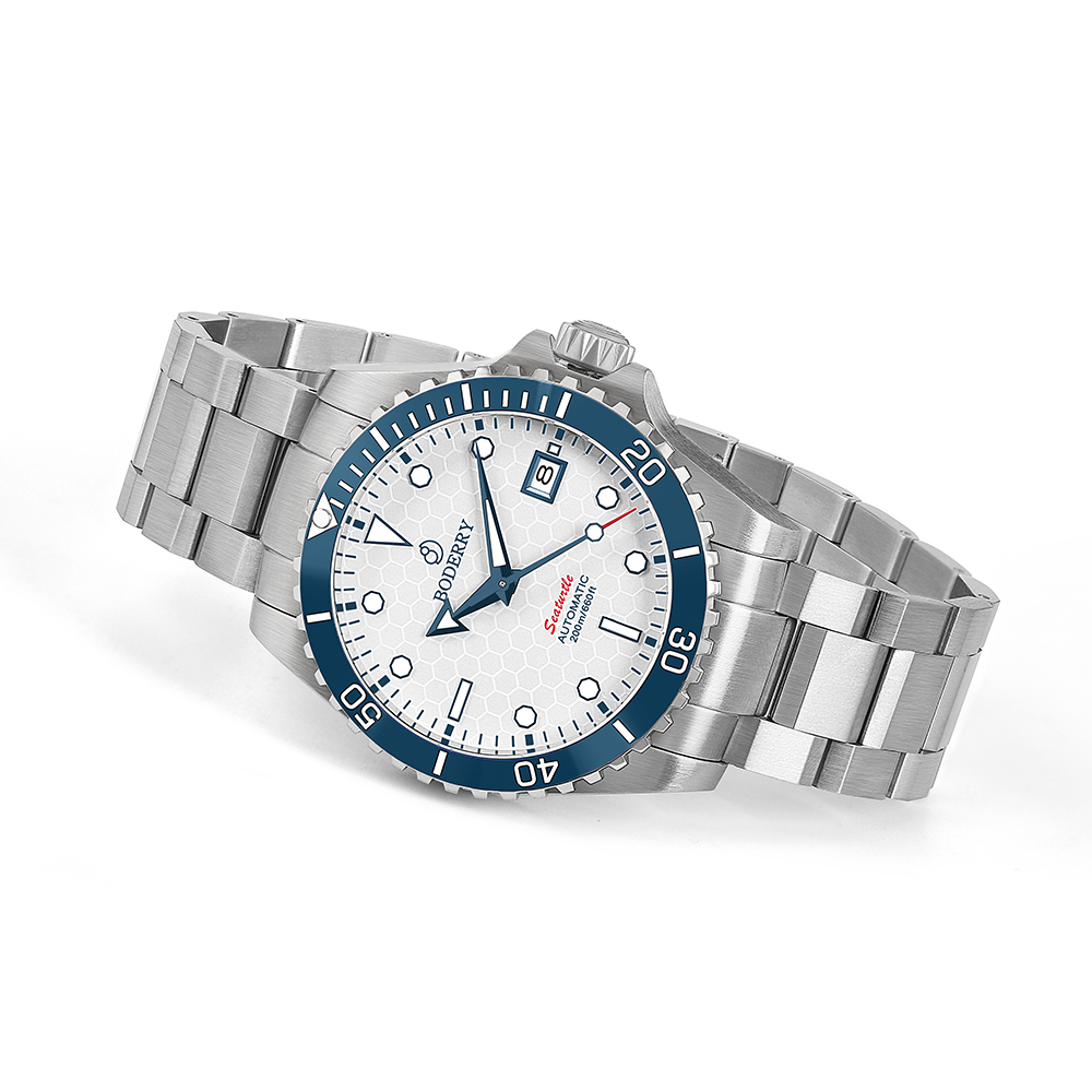 Boderry Titanium Diver นาฬิกาอ - Seiko Watch Prospex บทวิจารณ์และราคา