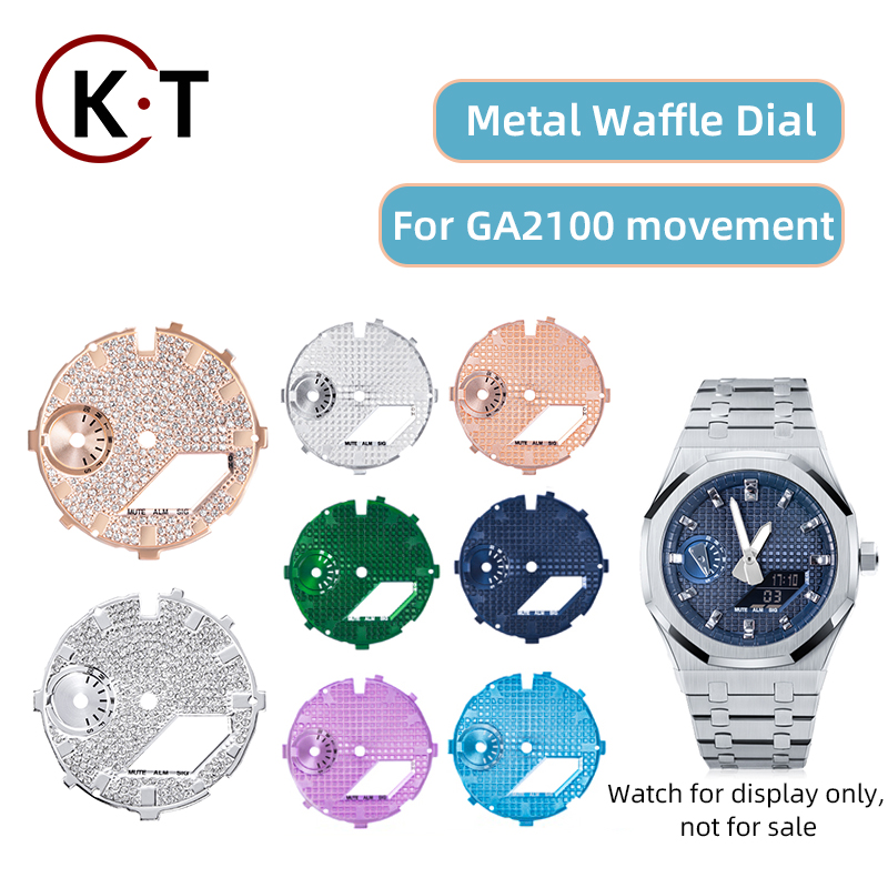 Casiok Waffle Face dial mod Wa - Casio Watch G-Shock Ga-2100 บทวิจารณ์และราคา