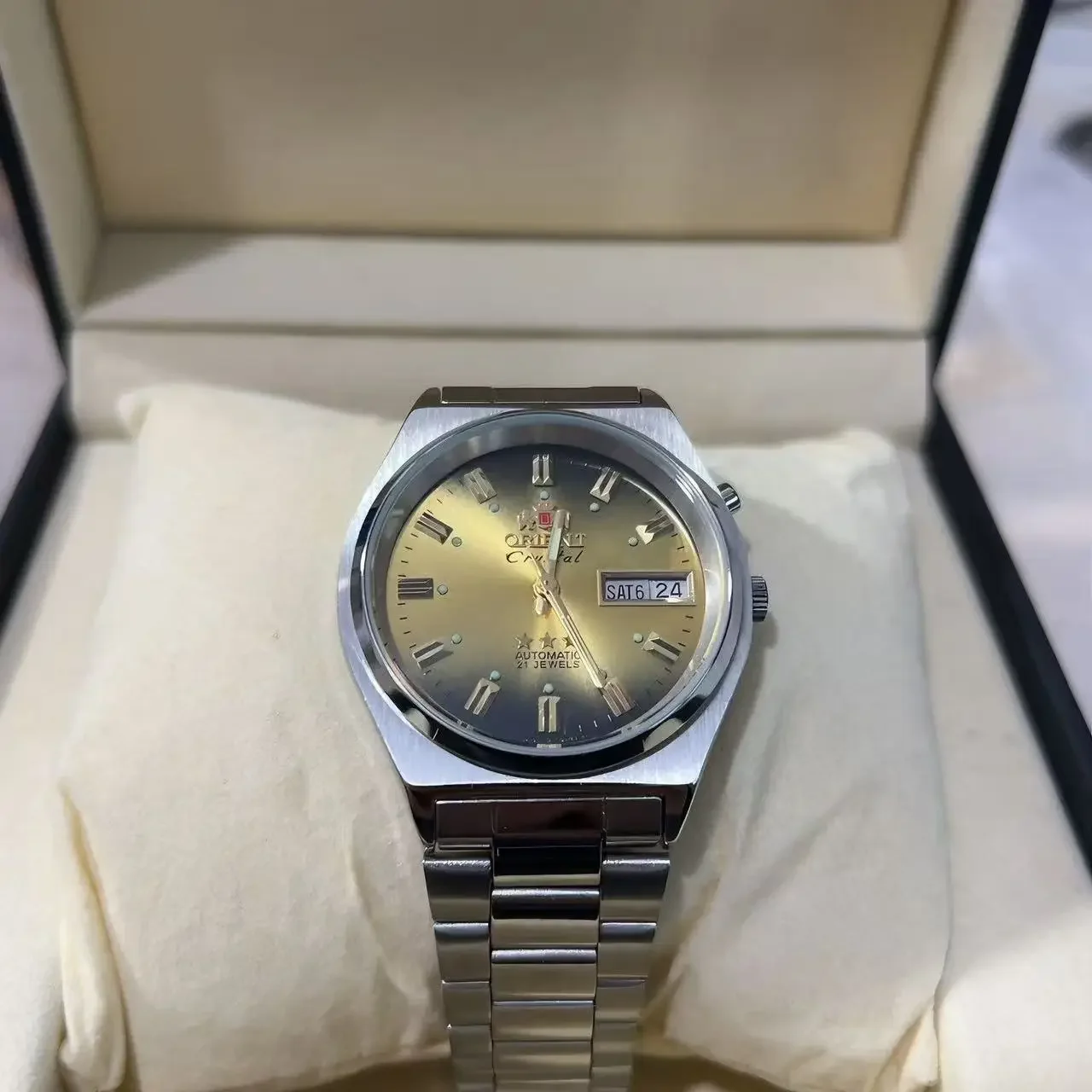 นาฬิกาข้อมือกลไก DFDG 35 มม. ร - Seiko Watch Presage บทวิจารณ์และราคา