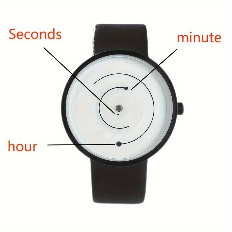 นาฬิกาแฟชั่นดีไซน์สร้างสรรค์สำ - Leather Watch Band Men บทวิจารณ์และราคา