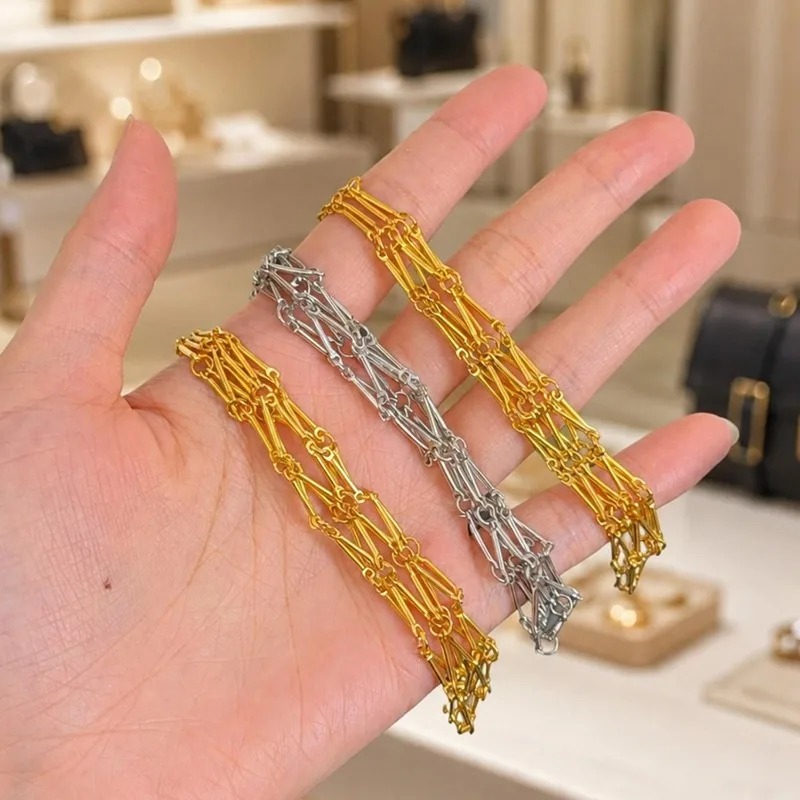 กระเป๋าตาข่ายโลหะพกพาสำหรับผู้ - Mesh Strap Metal บทวิจารณ์และราคา