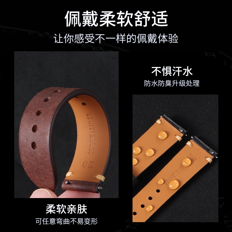 สายนาฬิกาหนังแท้ของพลเมืองเข้า - Citizen Watch Promaster บทวิจารณ์และราคา