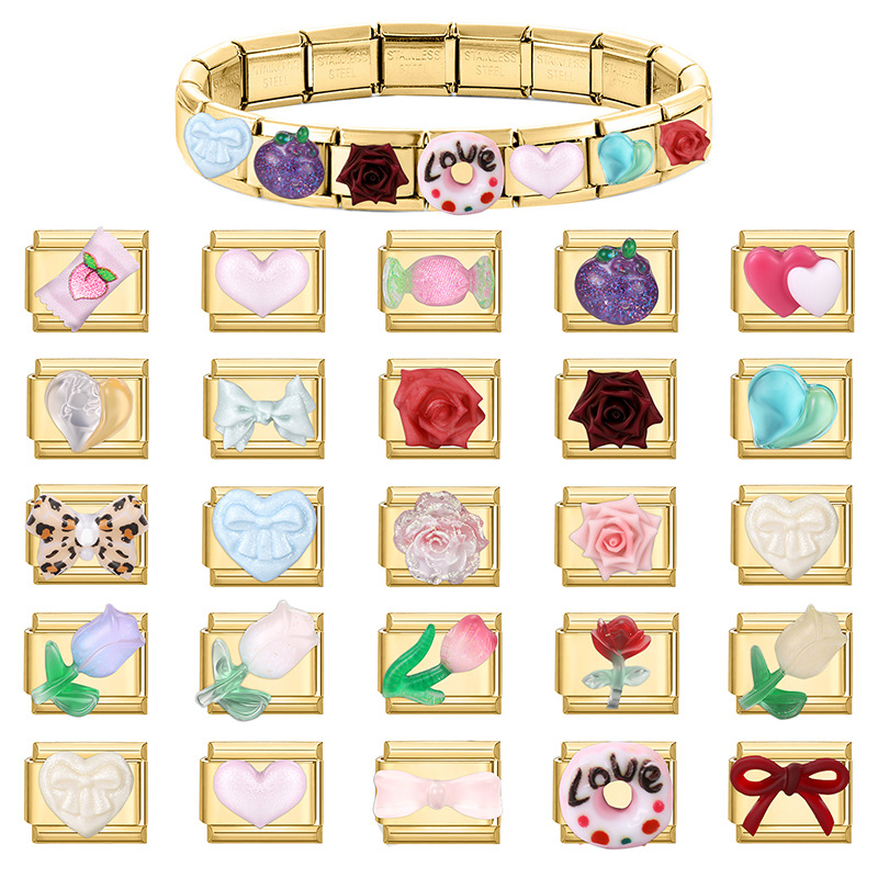 ใหม่ Vintage Glitter Sun ดอกไม - Butterfly Clasp Deployant บทวิจารณ์และราคา