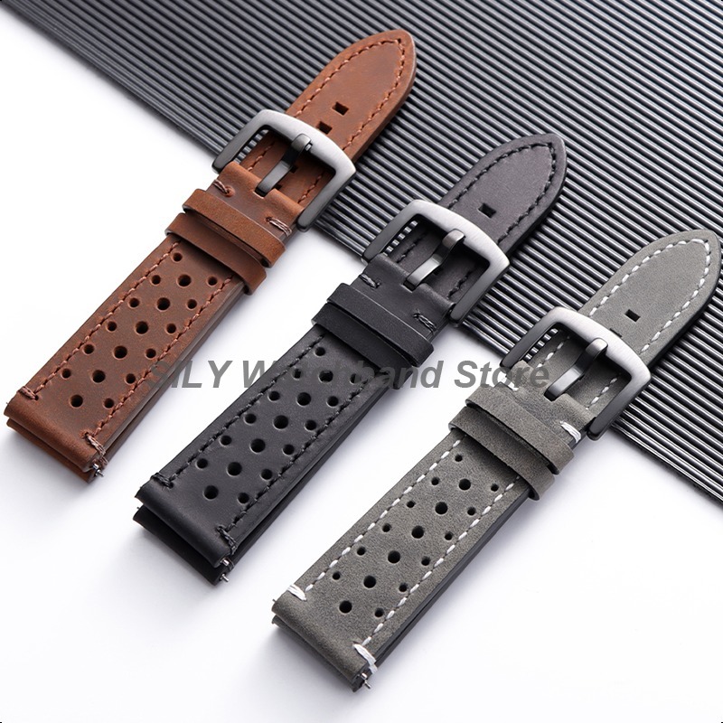 สำหรับไซโก้สำหรับโอเมก้าสายนาฬ - Suede Strap Watch บทวิจารณ์และราคา