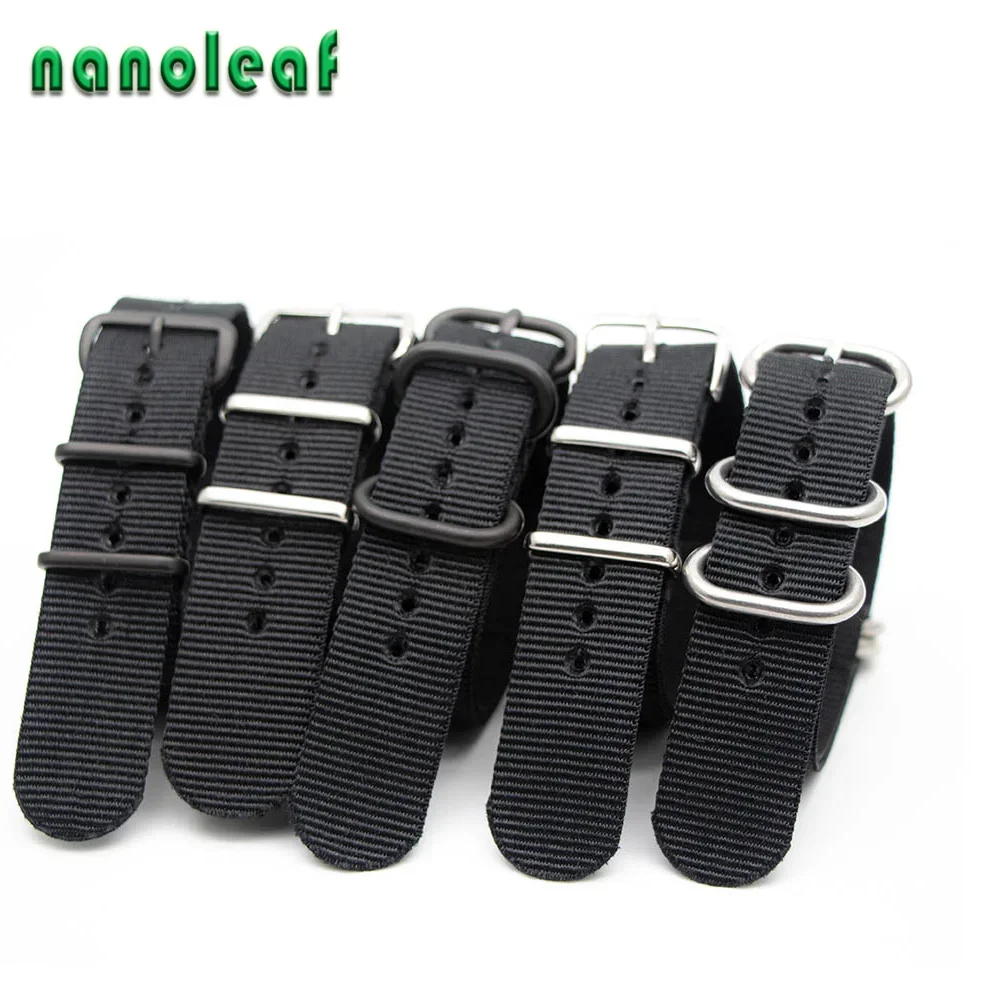 ไนลอนสีดําสําหรับนาฬิกานาฬิกาก - Nato Strap Nylon บทวิจารณ์และราคา