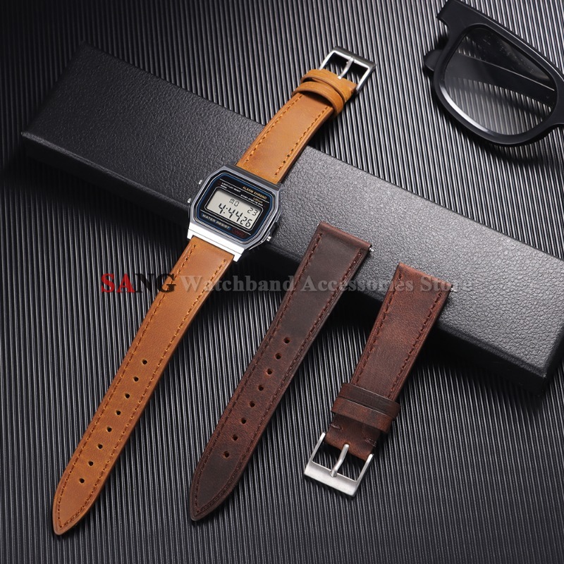 สายนาฬิกาหนังวัวแท้แบบถอดเร็ว  - Suede Strap Watch บทวิจารณ์และราคา