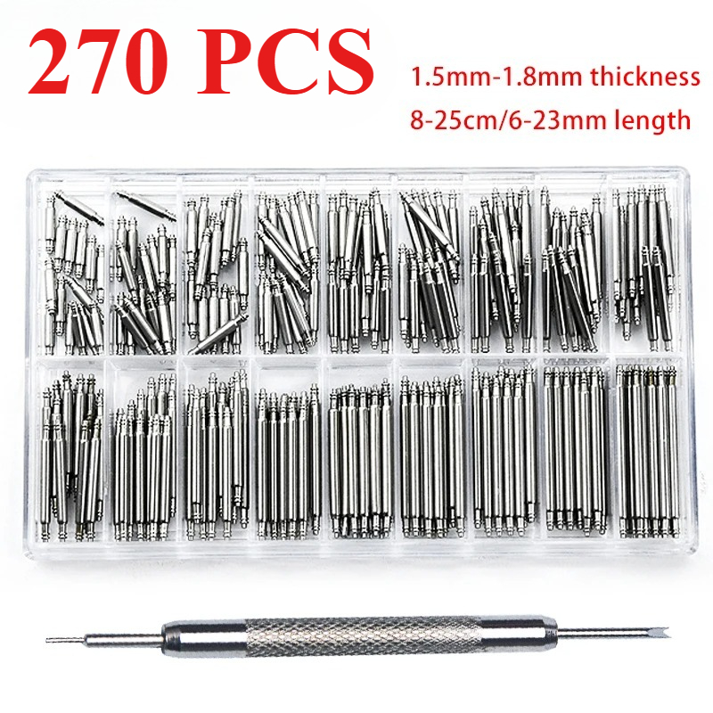 ชุด 270 ชิ้น/เซ็ต สปริงบาร์สแต - Spring Bar Tool Set บทวิจารณ์และราคา