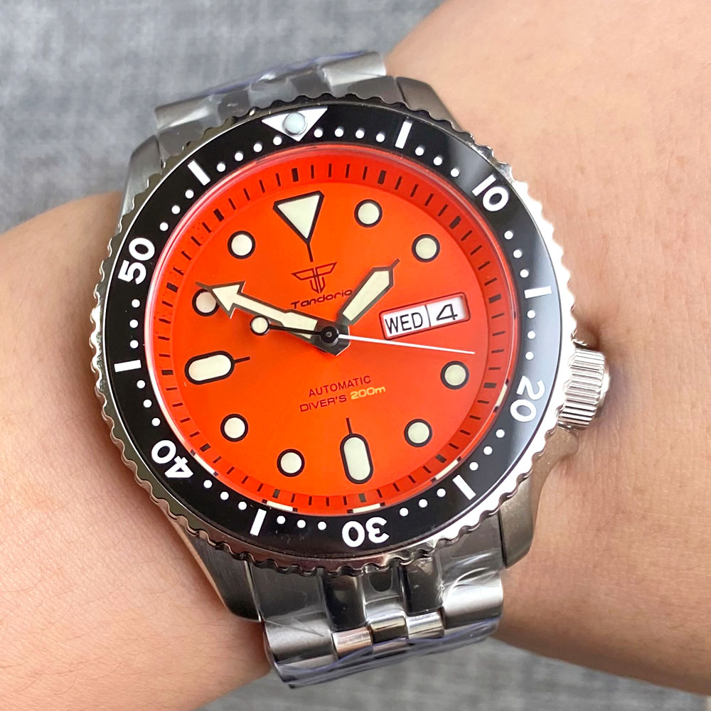 นาฬิกาข้อมือจักรกล Tandorio Mo - Seiko Watch Prospex บทวิจารณ์และราคา